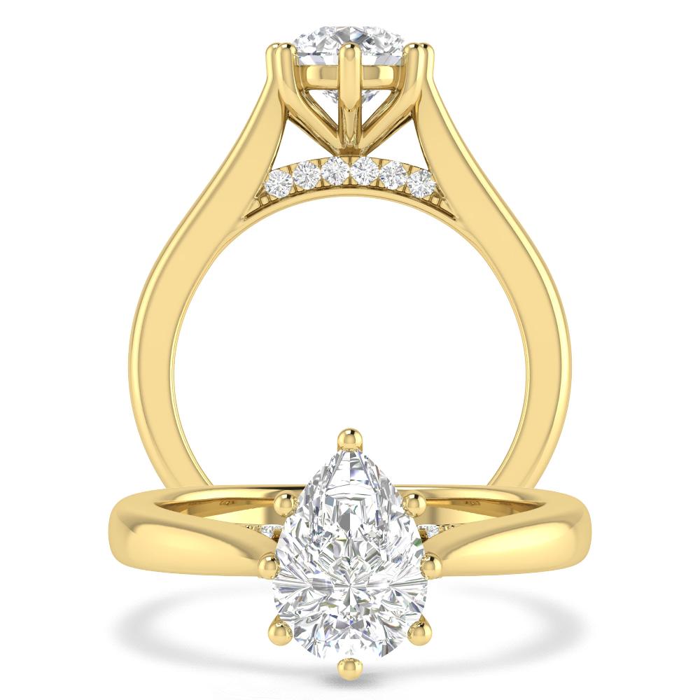 Yellow Gold - Pear