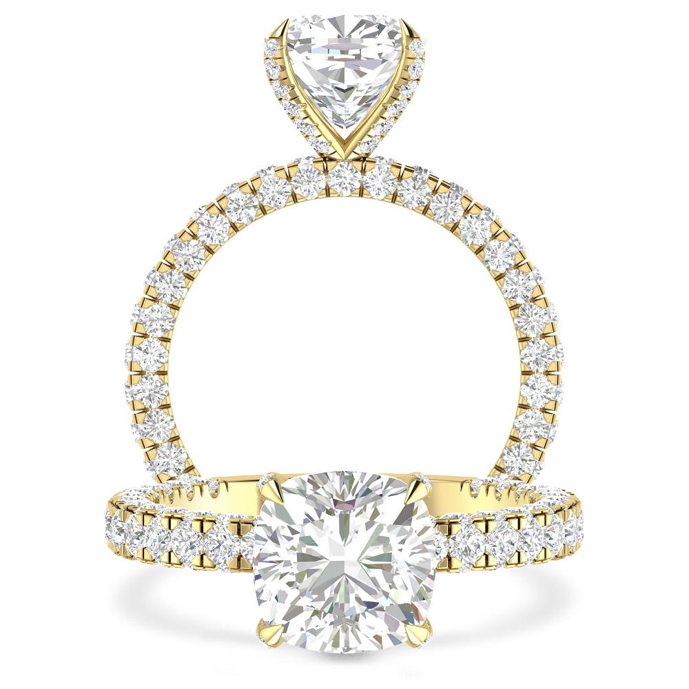 Yellow Gold - Cushion
