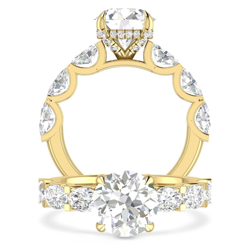 Yellow Gold - 3 7/8