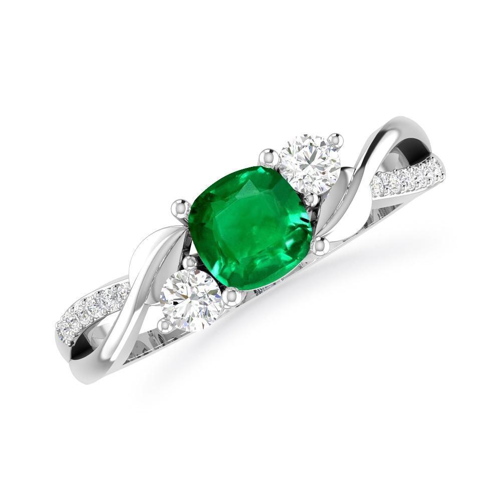 White Gold - Emerald