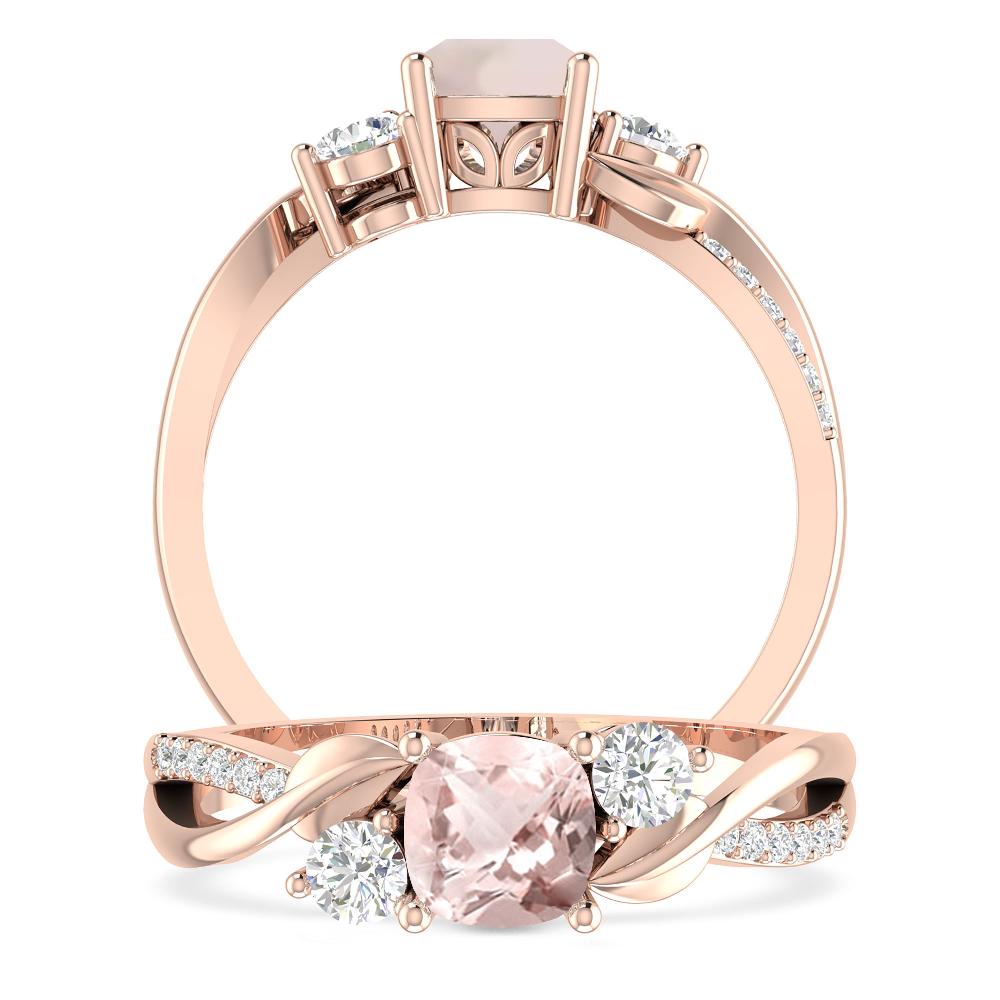 Rose Gold - Morganite