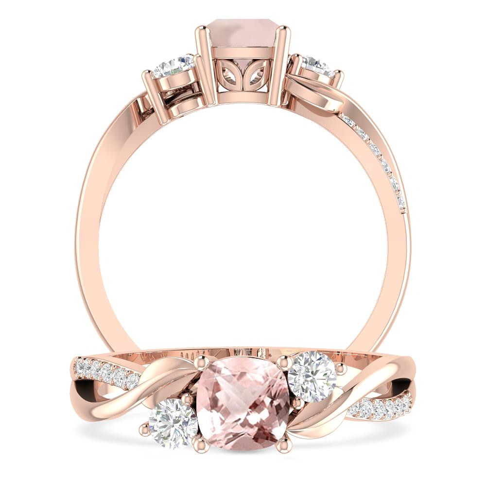 Rose Gold - Morganite
