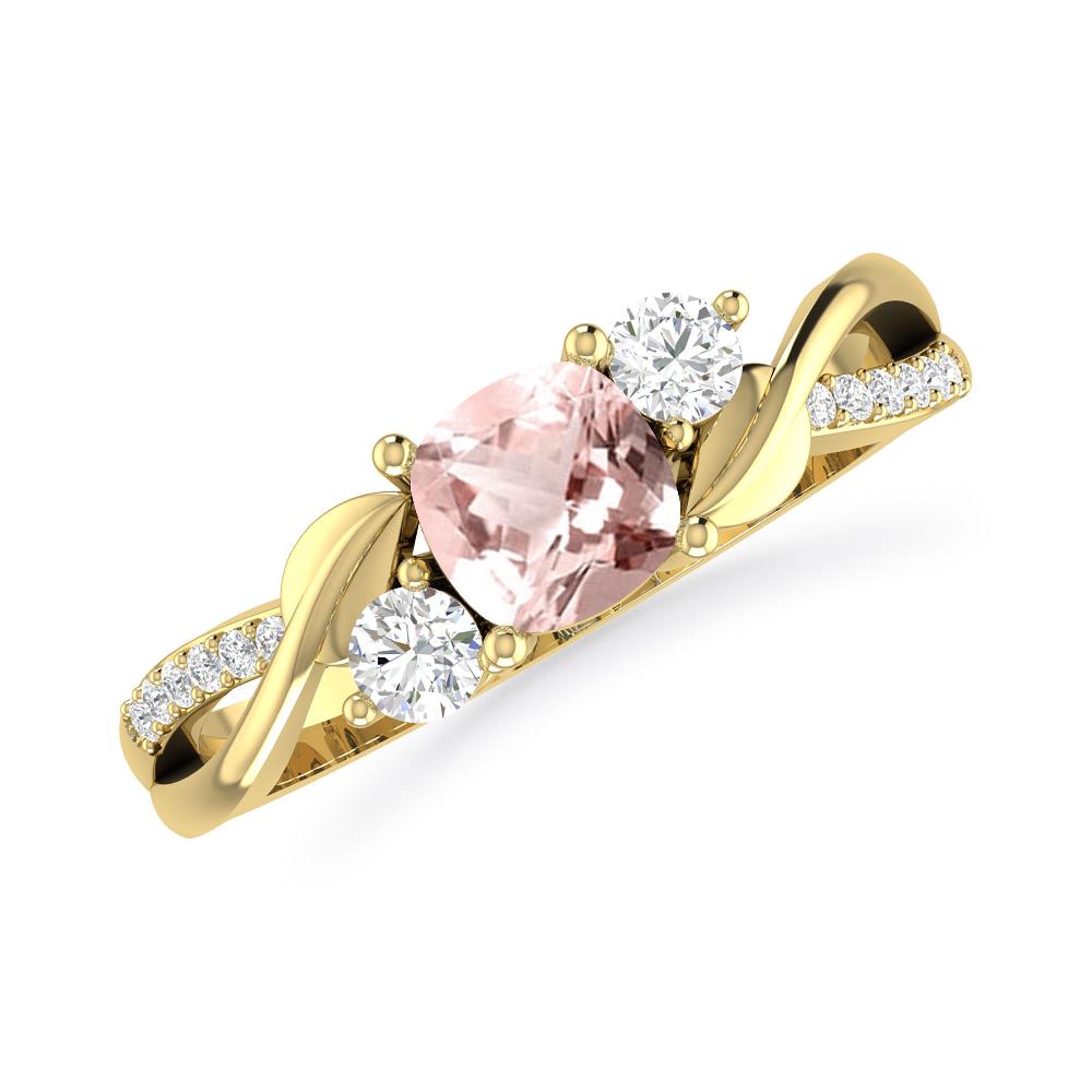Yellow Gold - Morganite
