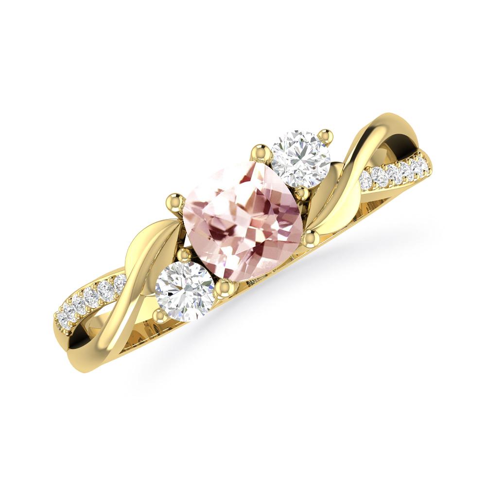 Yellow Gold - Morganite