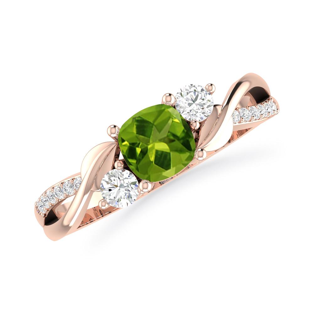 Rose Gold - Peridot