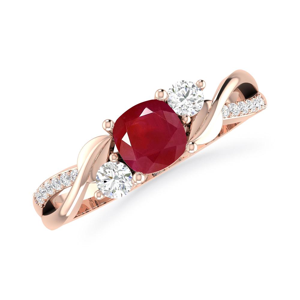 Rose Gold - Ruby