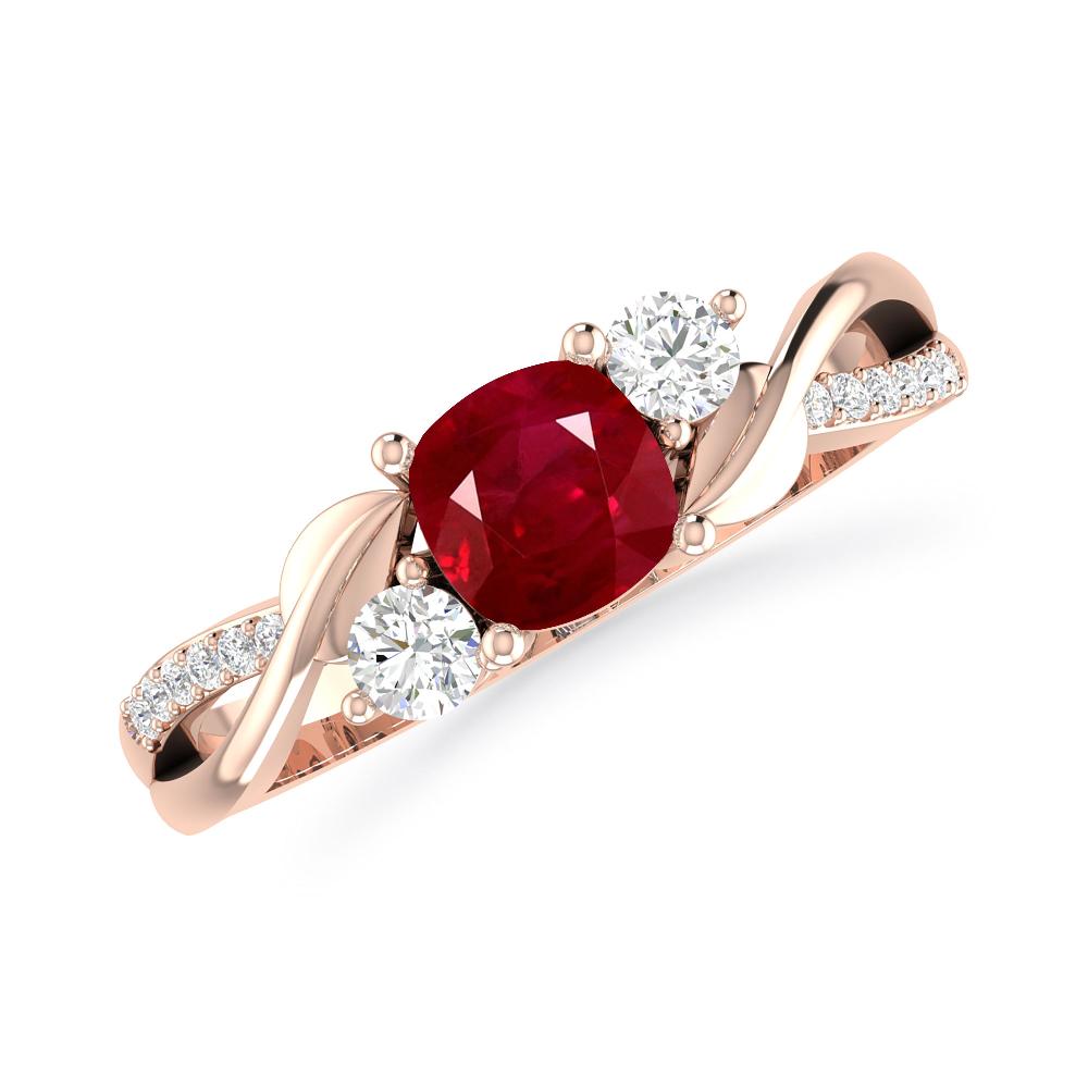 Rose Gold - Ruby