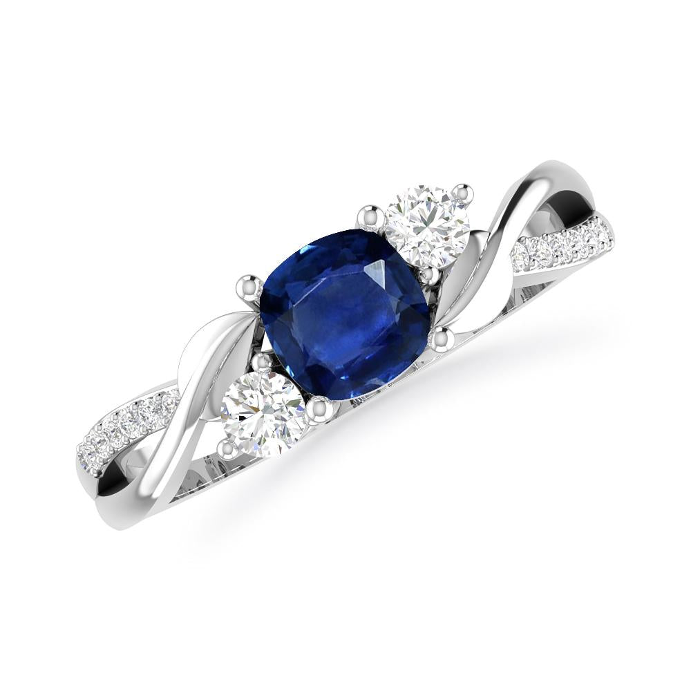 White Gold - Sapphire