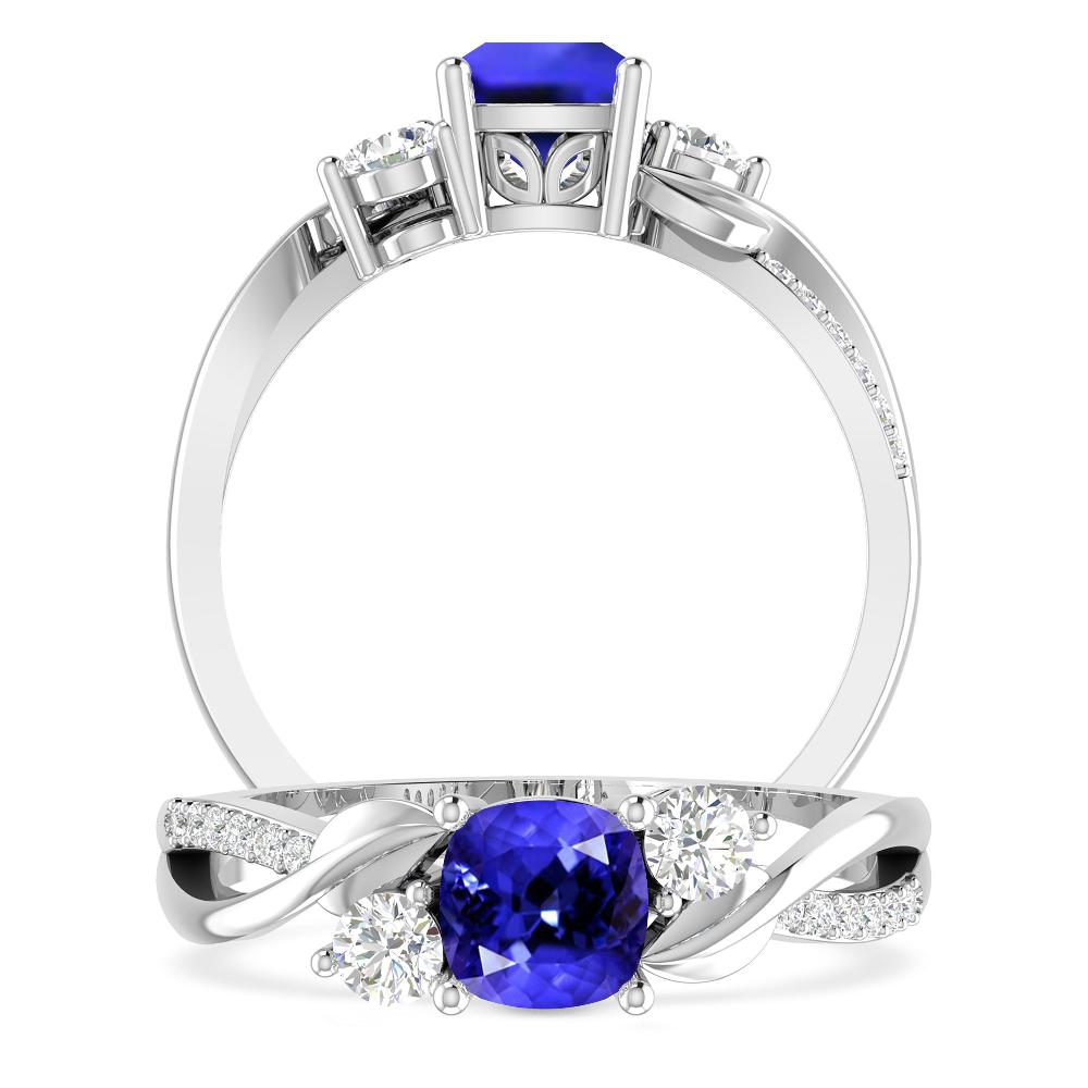 White Gold - Tanzanite