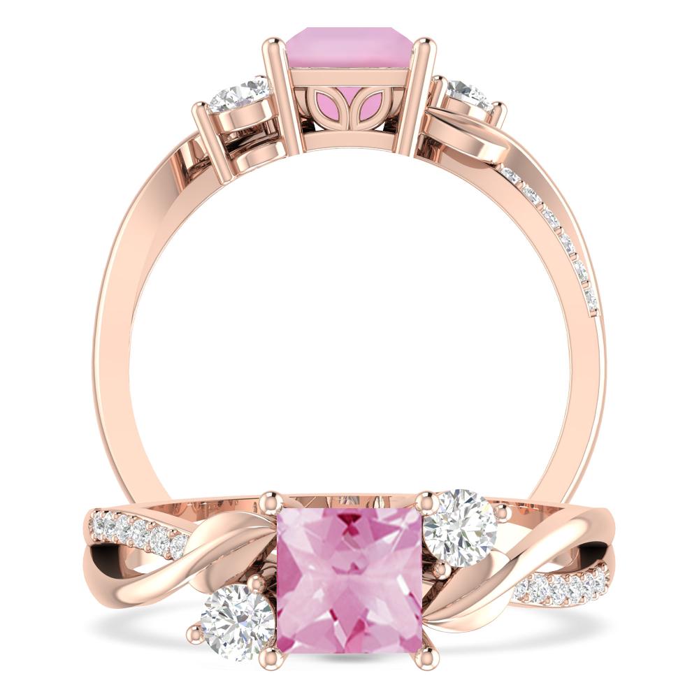 Rose Gold - Pink Tourmaline