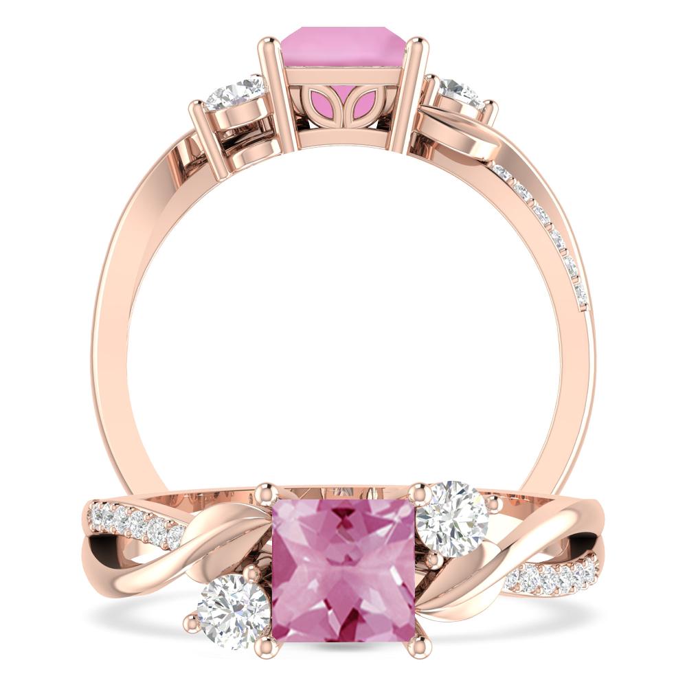 Rose Gold - Pink Tourmaline