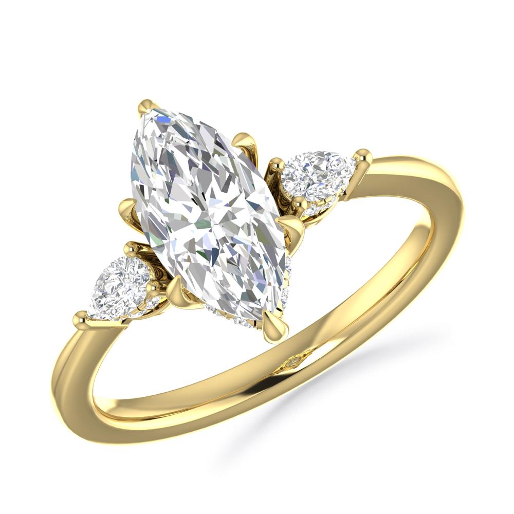 Yellow Gold - Marquise