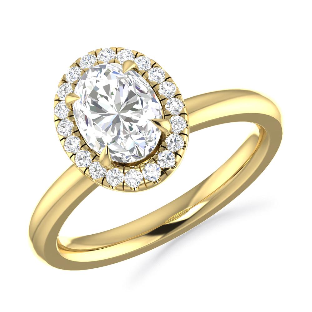 Yellow Gold - Oval