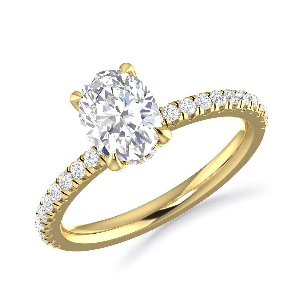 Yellow Gold - Oval