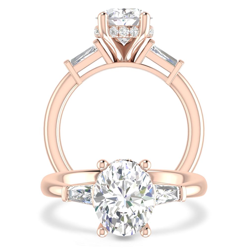 Rose Gold - 3 1/2