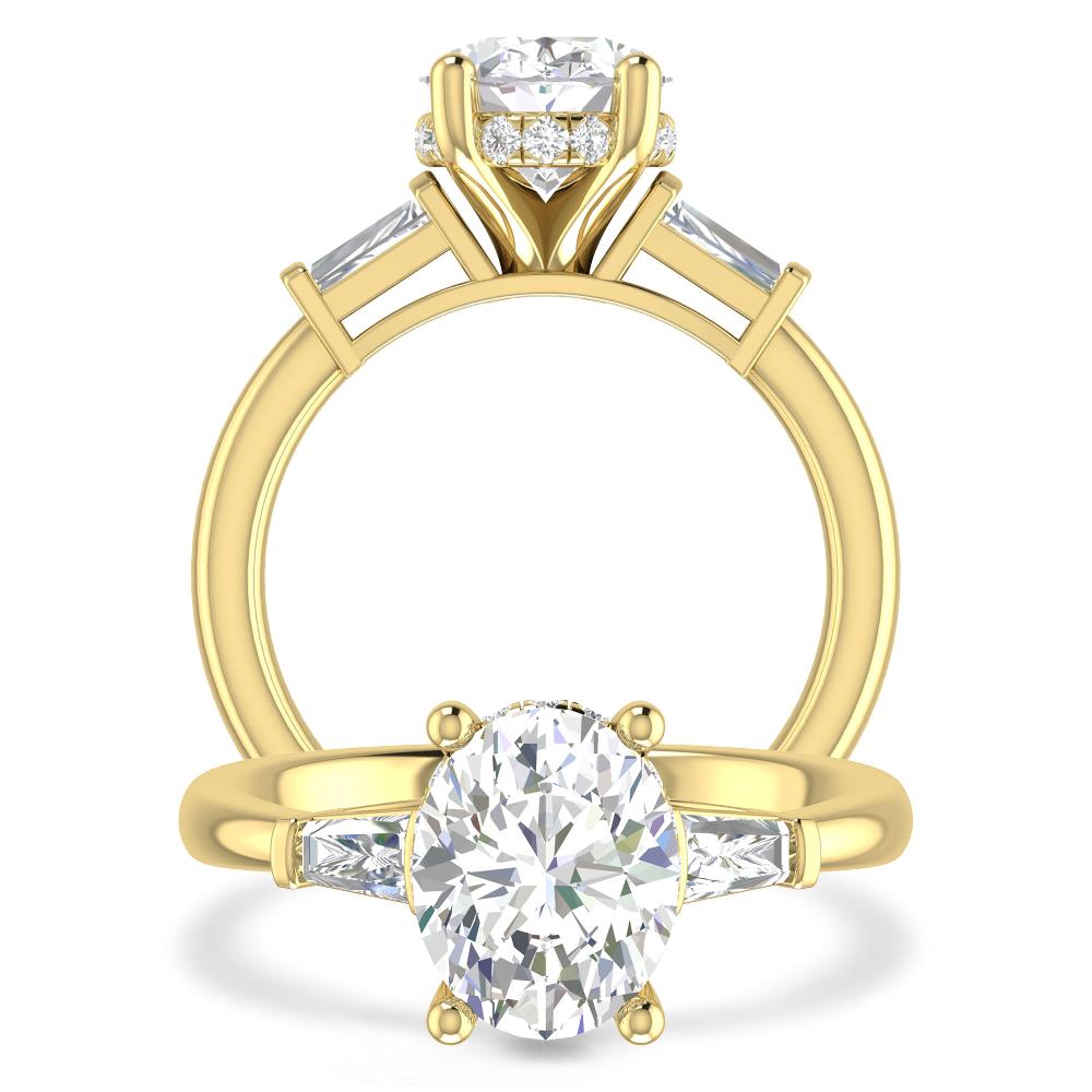 Yellow Gold - 3 1/2