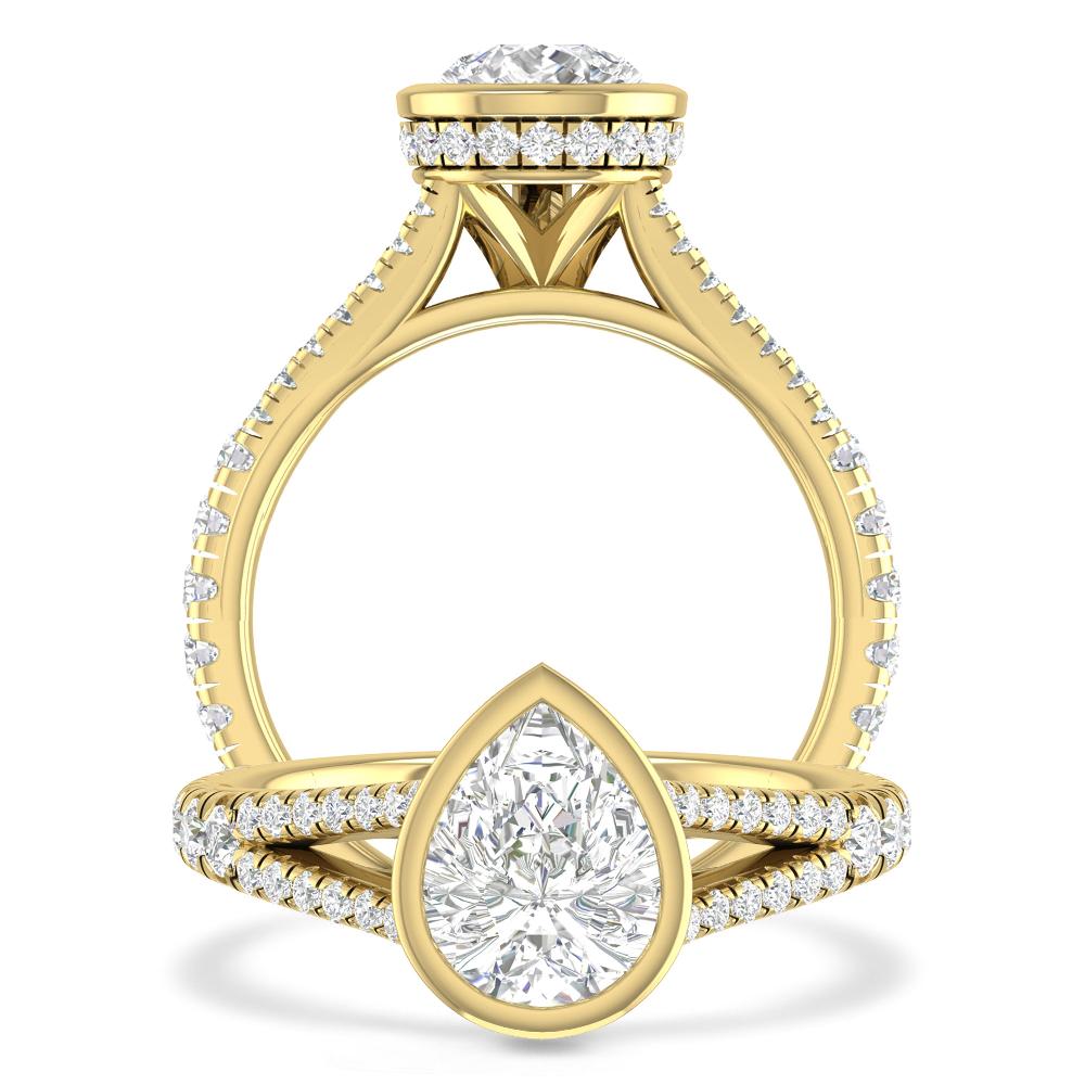 Yellow Gold - 2 5/8