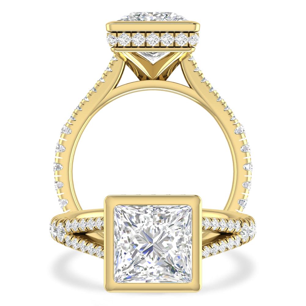 Yellow Gold - 3 3/4