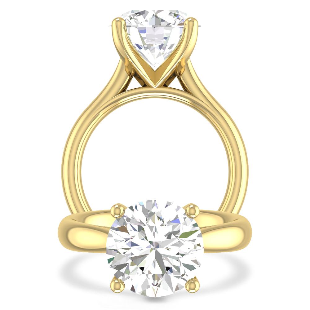 Yellow Gold - Round