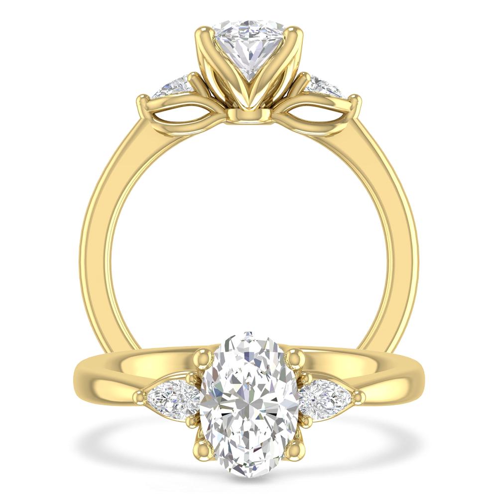 Yellow Gold - Oval