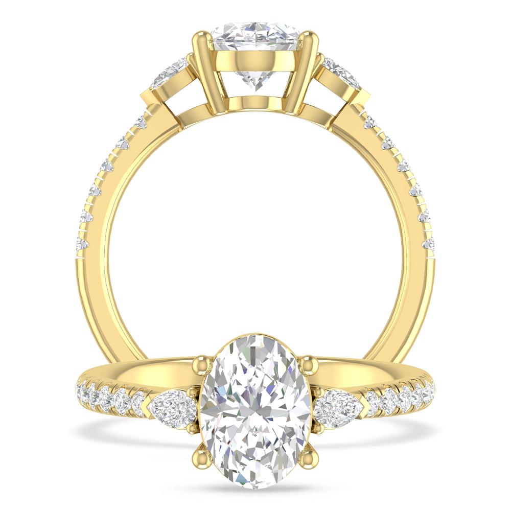 Yellow Gold - Oval