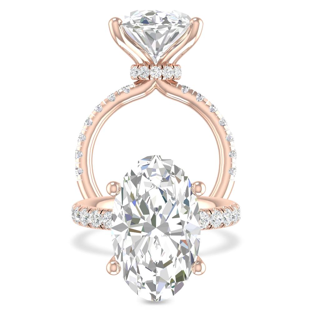 Rose Gold - Oval