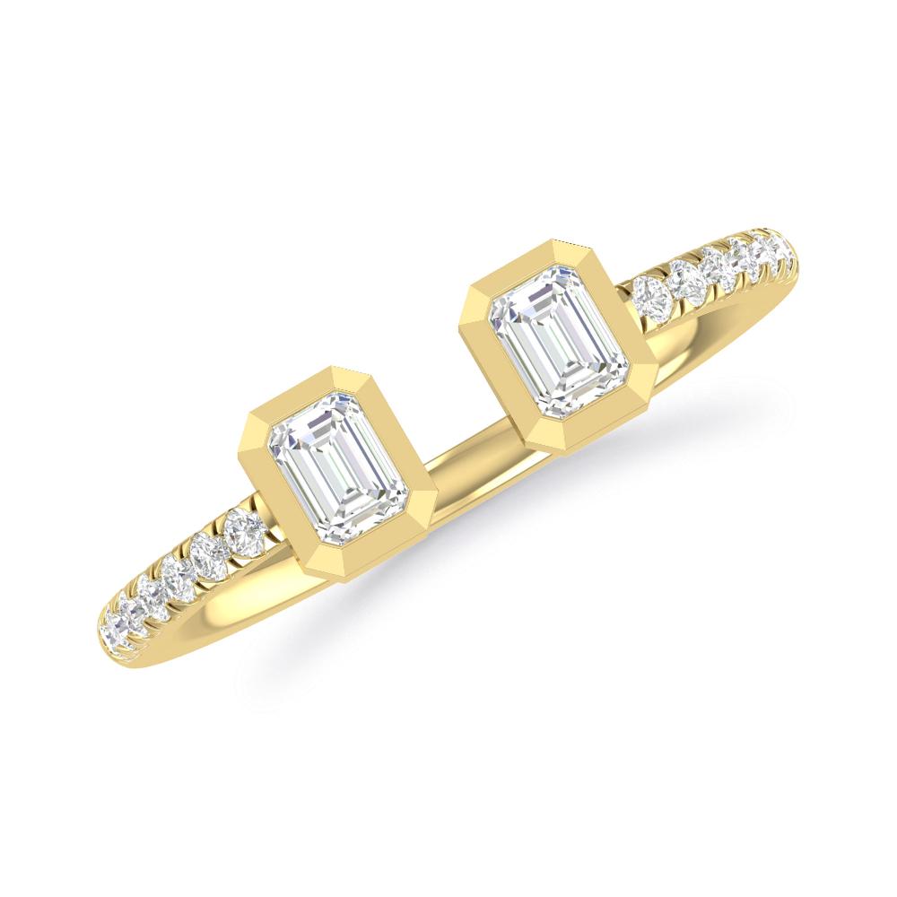 Yellow Gold - Emerald
