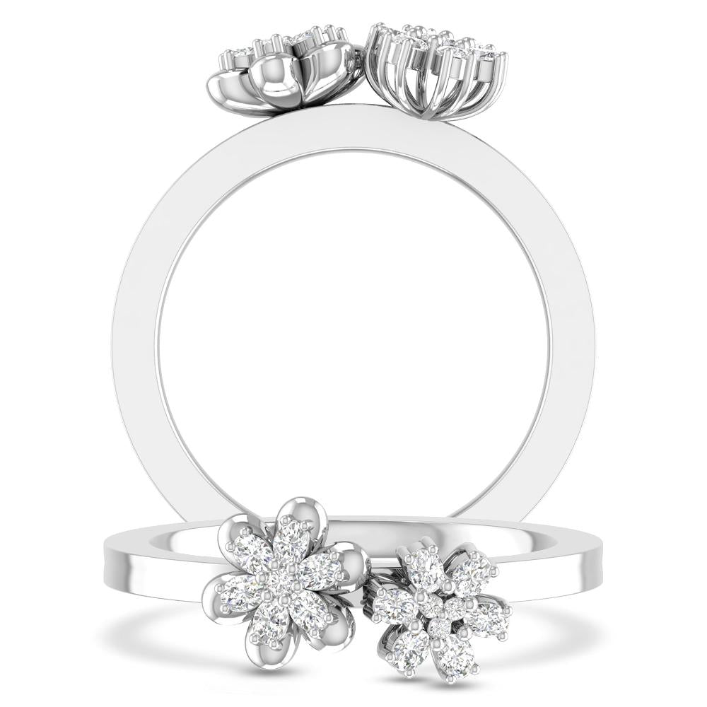 White Gold - Oval