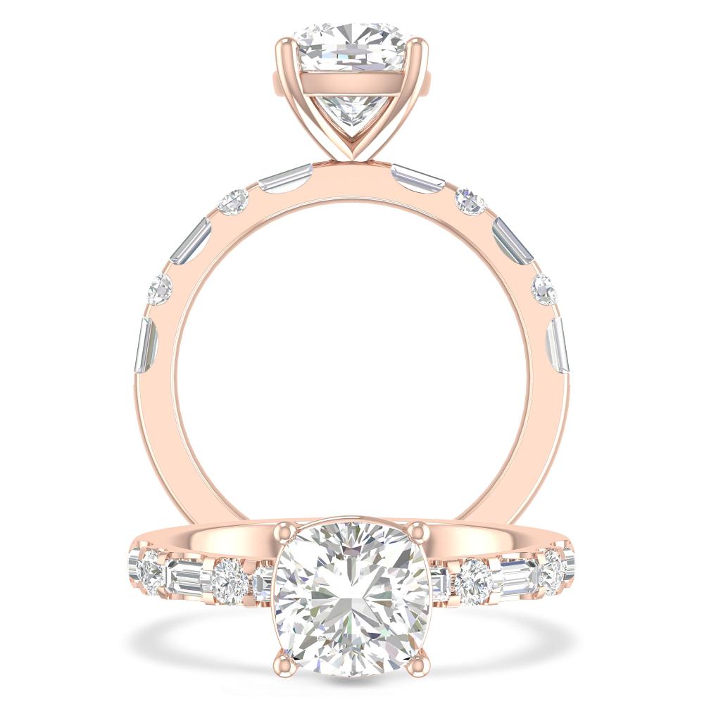 Rose Gold - Cushion