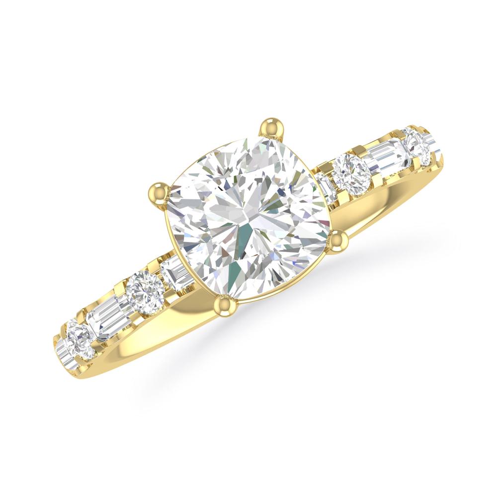 Yellow Gold - Cushion