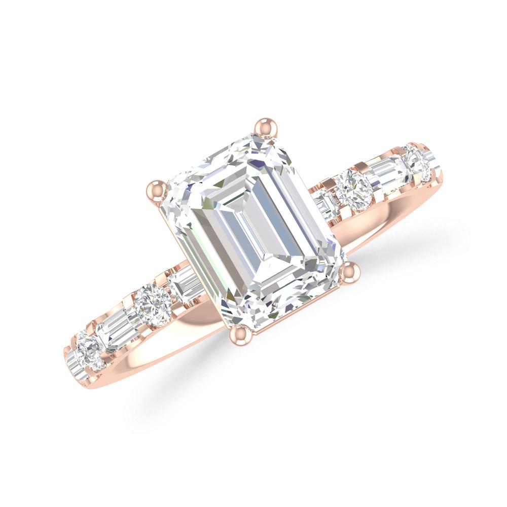 Rose Gold - Emerald