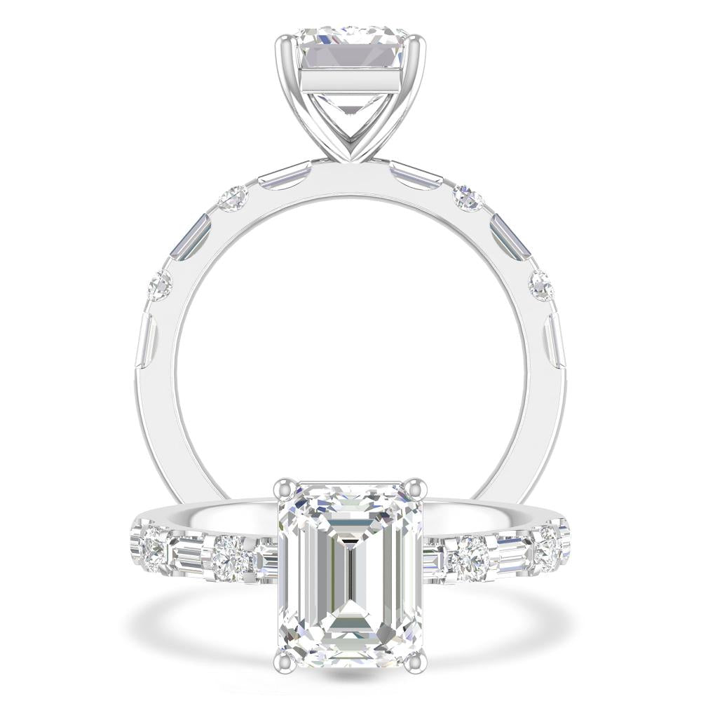 White Gold - Emerald