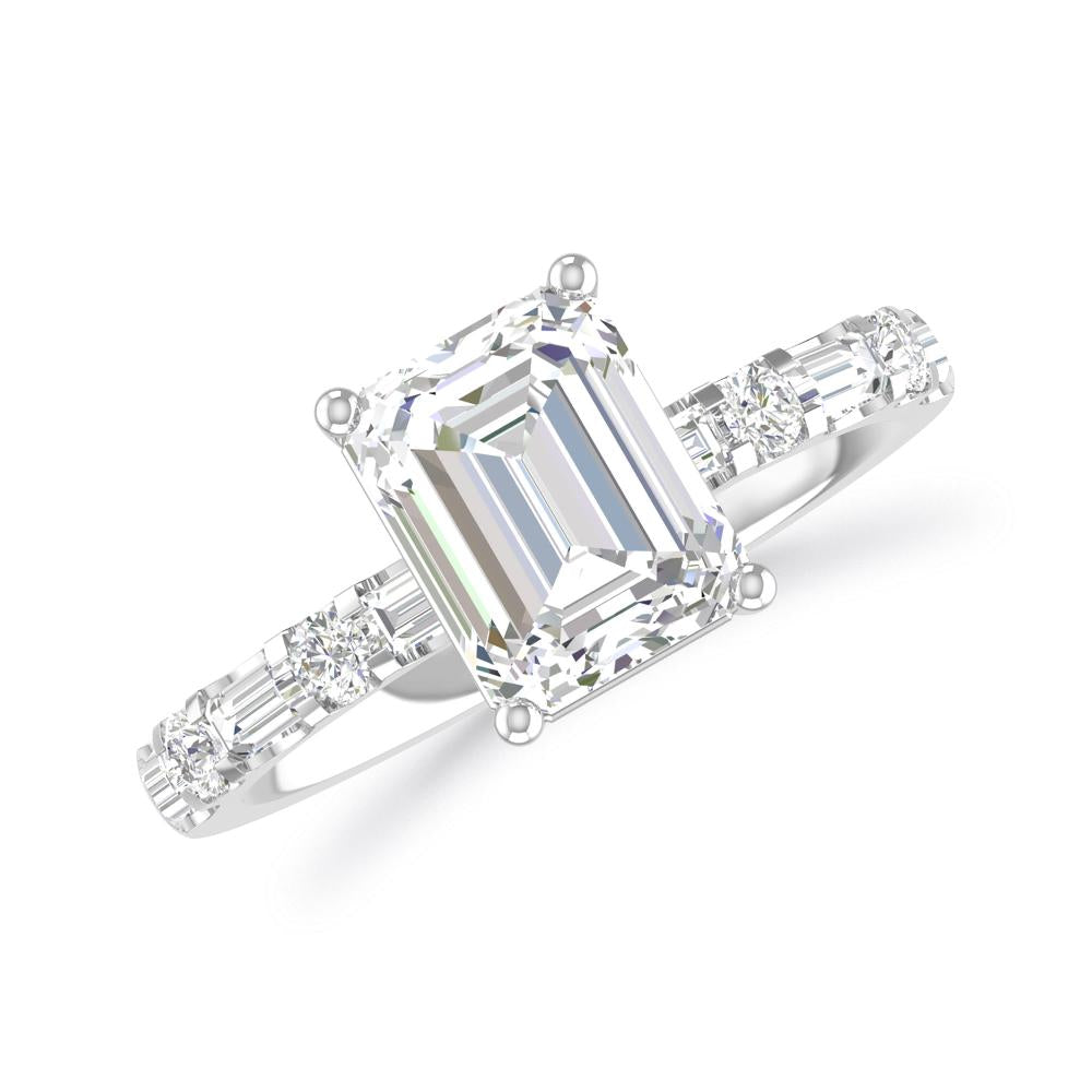 White Gold - Emerald