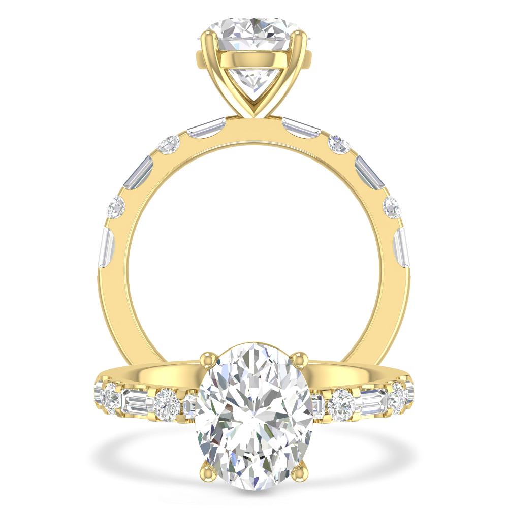 Yellow Gold - Oval