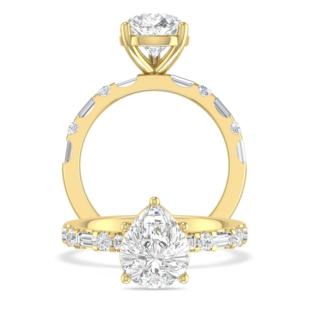Yellow Gold - Pear