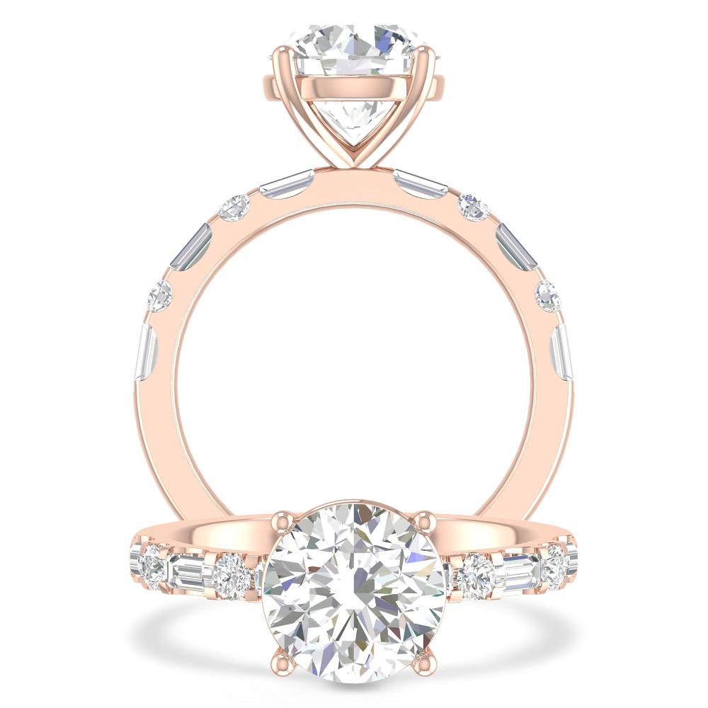 Rose Gold - Round