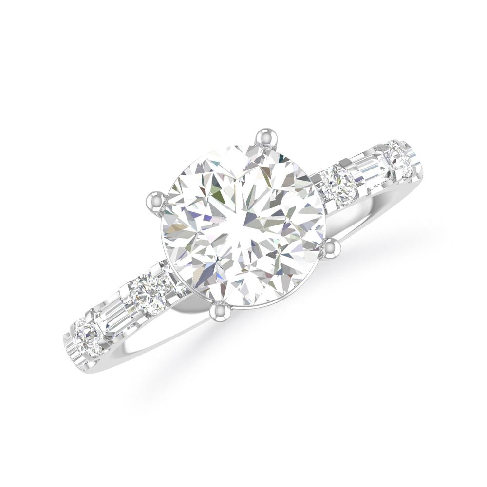 White Gold - Round