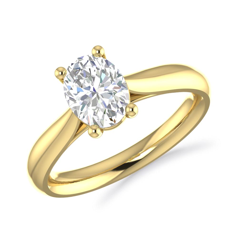 Yellow Gold - Oval