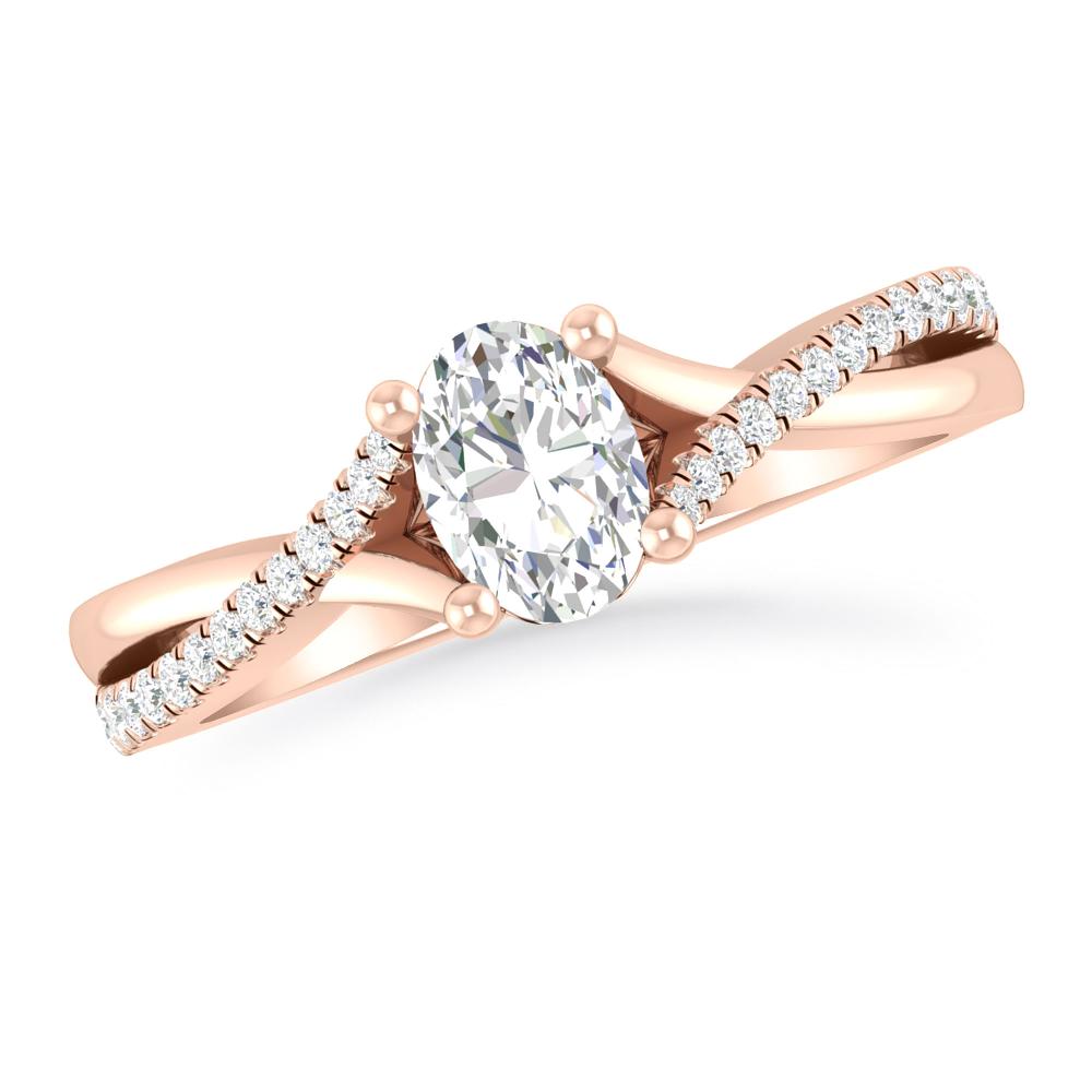 Rose Gold - Oval