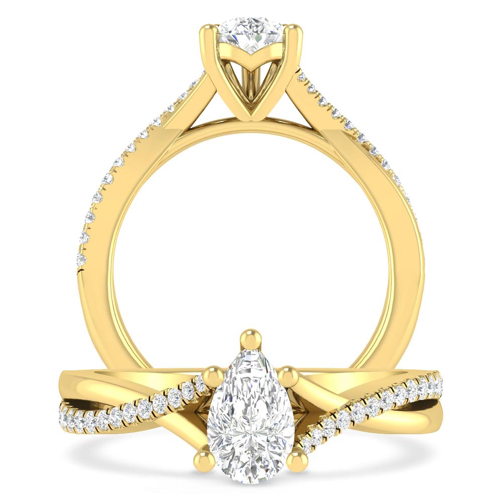 Yellow Gold - Pear