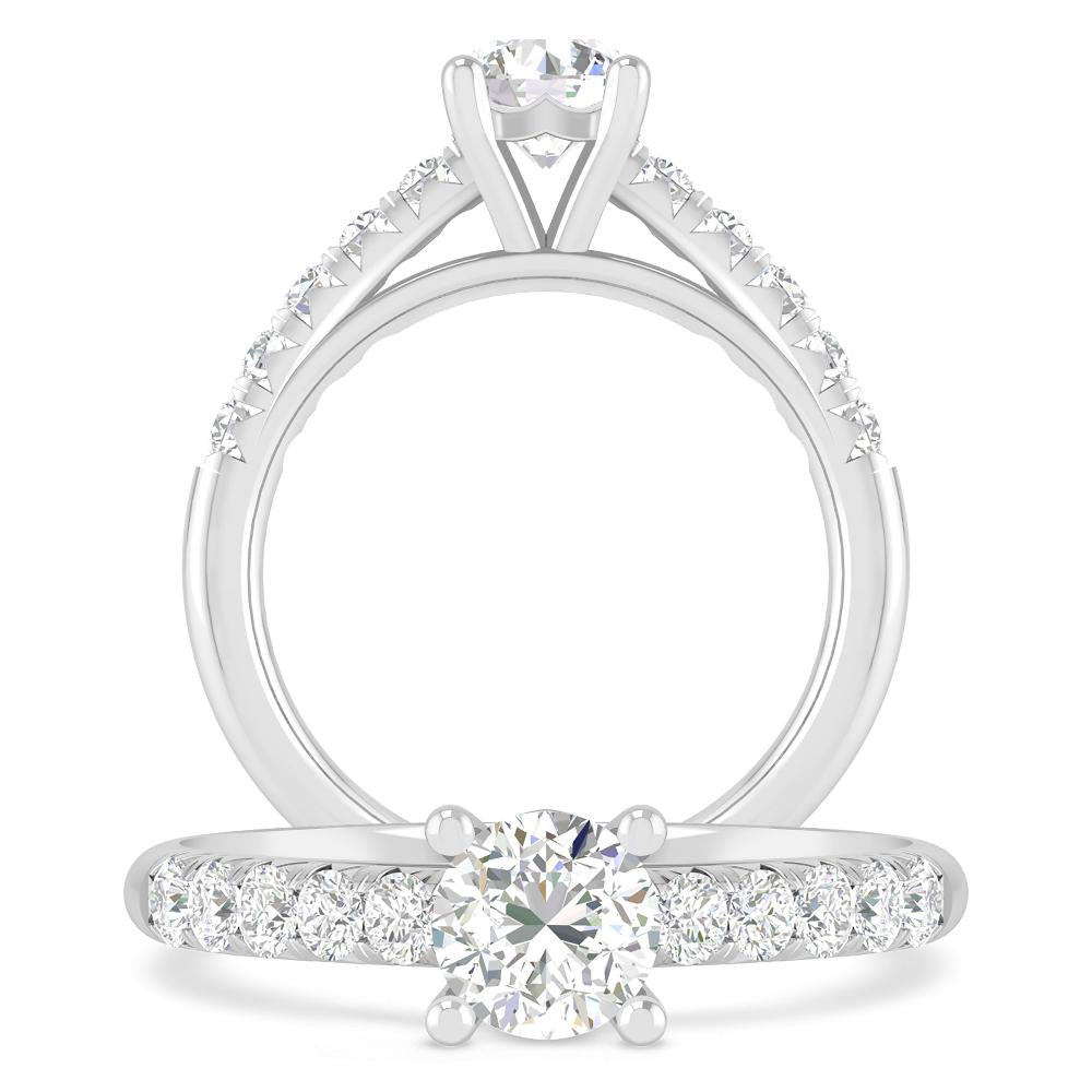 White Gold - Round