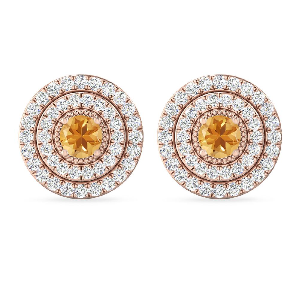 Rose Gold - Citrine