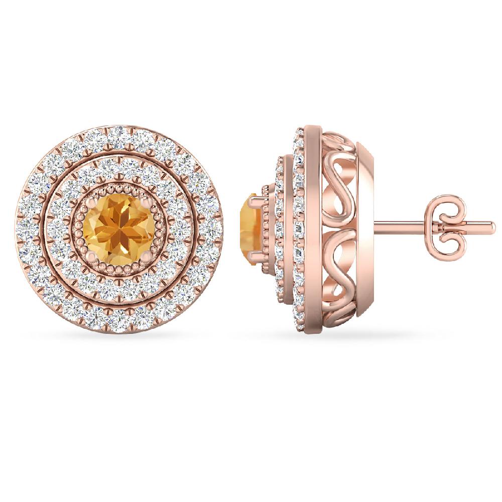 Rose Gold - Citrine