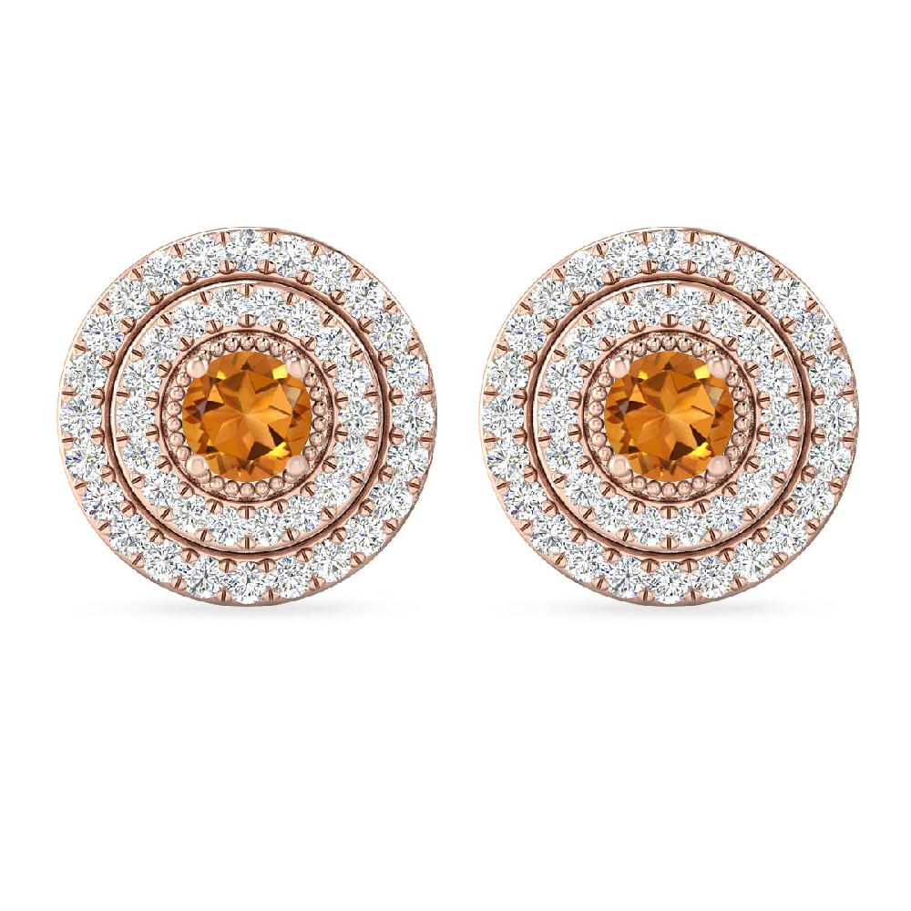 Rose Gold - Citrine