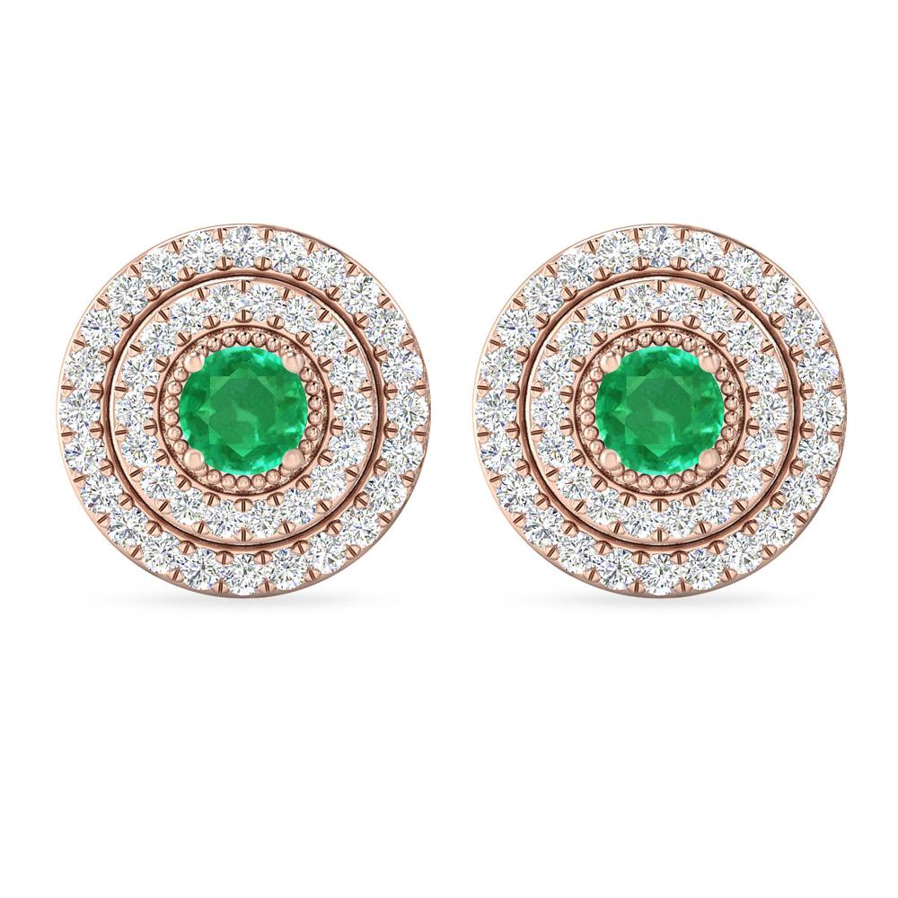 Rose Gold - Emerald