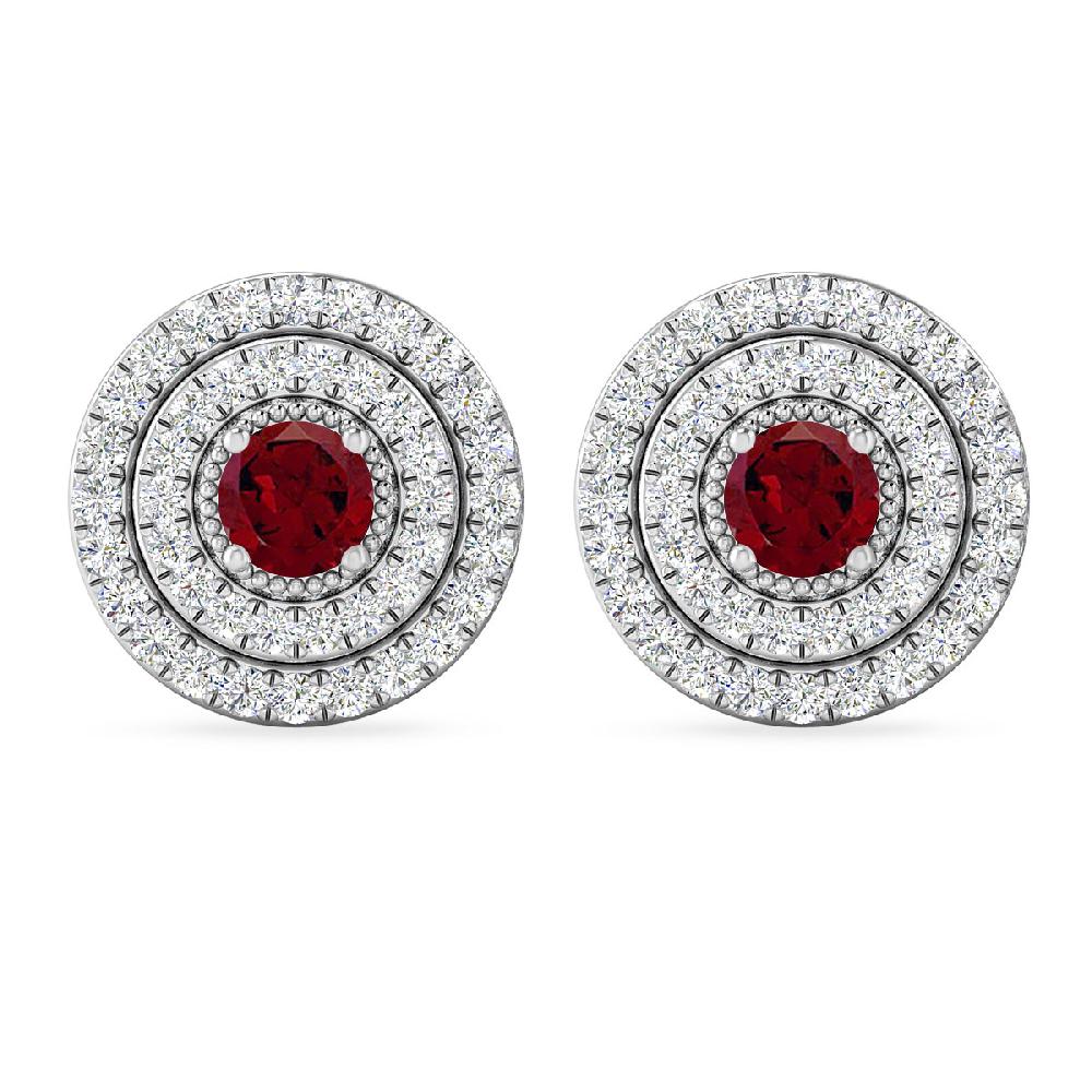 White Gold - Garnet