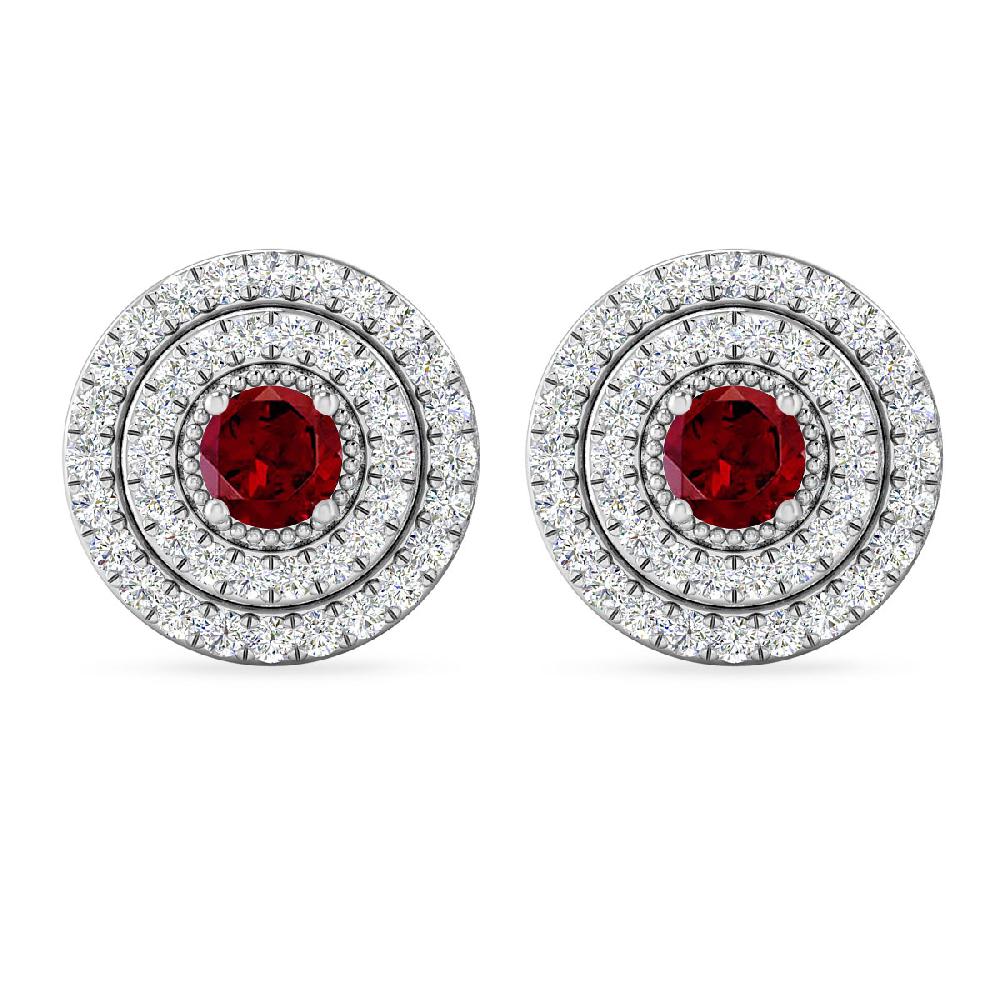 White Gold - Garnet