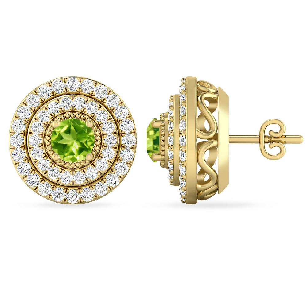 Yellow Gold - Peridot