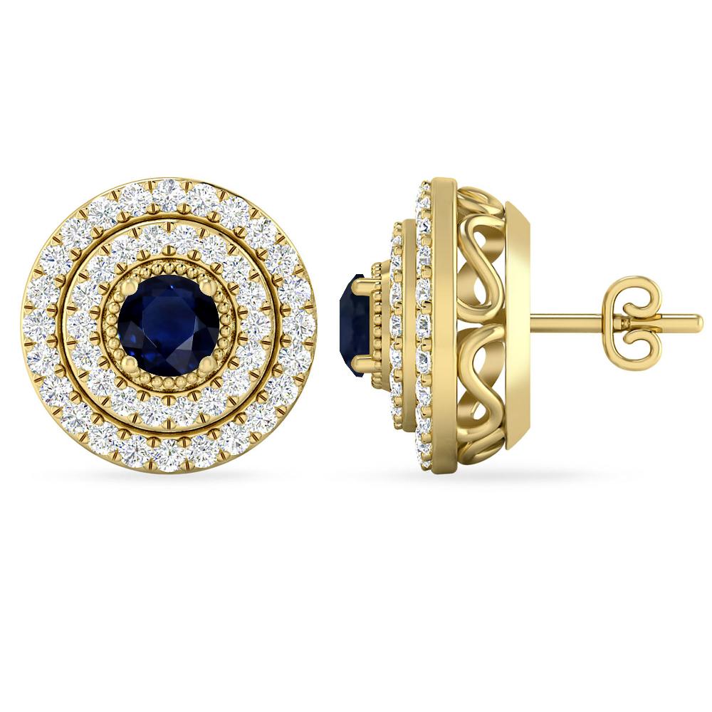 Yellow Gold - Sapphire