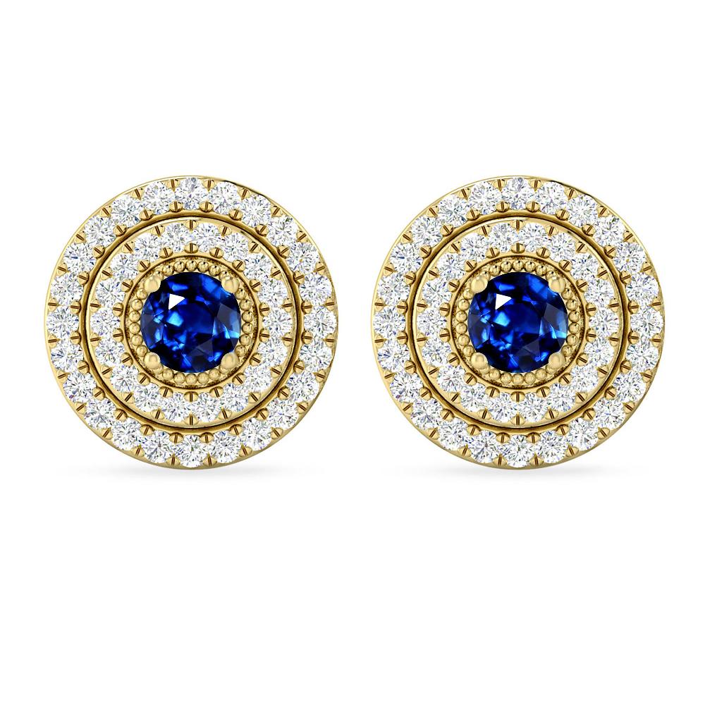 Yellow Gold - Sapphire